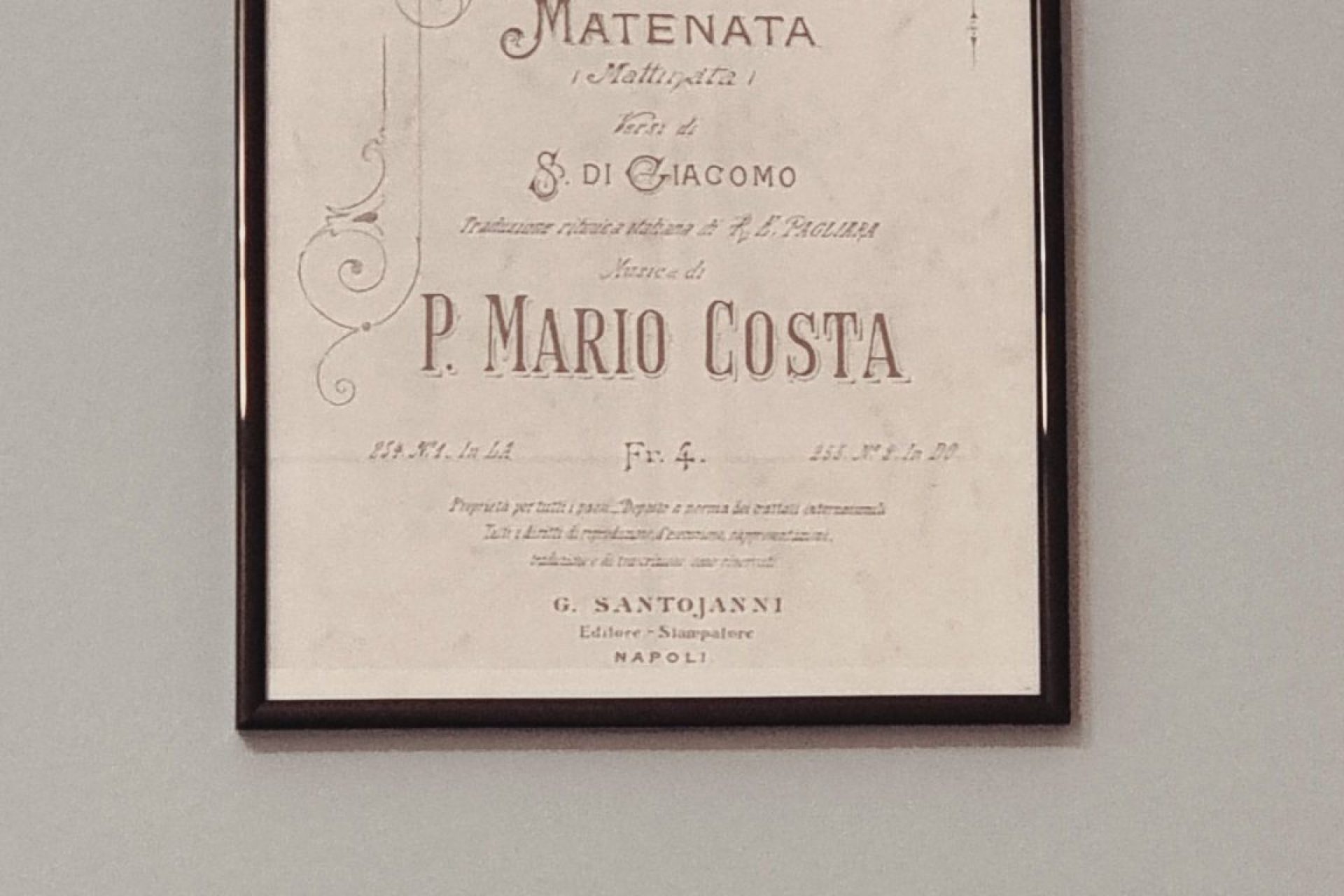 Storia Mario Costa